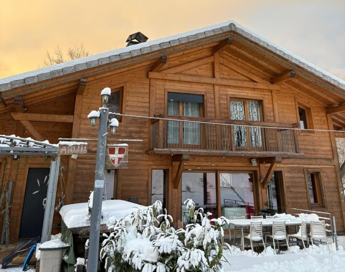 Chalet Les Vagnys - Lac Des Vernays La Riviere-Enverse Ngoại thất bức ảnh